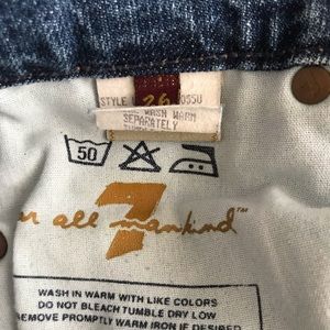 7 For All Mankind Jeans - Women’s designer Seven jeans size 26 bootcut 7 For All Mankind Jeans - Women’s designer Seven jeans size 26 bootcut